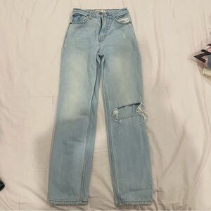 The 90’s untra high rise jeans